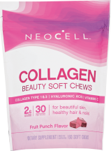 Neocell Beauty Bursts Fruit Punch 60 chewable product image.