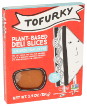 Tofurky Smoked Ham Style Deli Slices 5.5 oz product image.