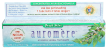 Auromere® Fresh Mint Toothpaste 4.16 oz product image.