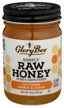 Raw Orange Blossom Honey product image.