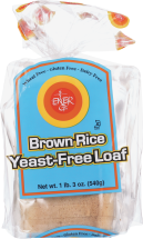 Yeast Free Brown Rice Loaf product image.