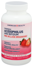 Strawberry Chewable Acidophilus product image.