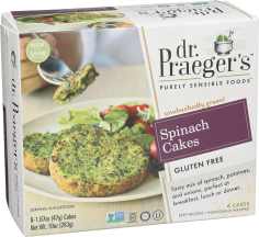 Spinach cakes product image.