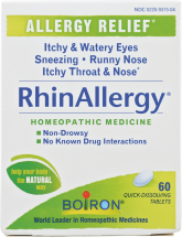 RhinAllergy Tablets product image.