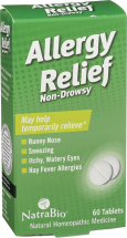 Natrabio® Allergy Relief 60 tablets product image.