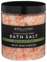 Eucalyptus Himalayan Pink Bath Salts product image.
