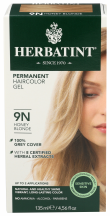 Herbatint® Permanent Hair Color Honey Blonde 9N 135 ml product image.