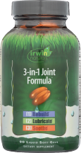 Irwin Naturals 3-In-1 Joint Formula® 90 softgels product image.