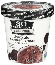 So Delicious Cashewmilk Frozen Dessert product image.