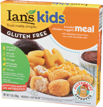 Kids Breaded Chicken Nuggets Meal product image.