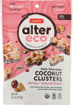 Dark Chocolate Coconut Clusters product image.