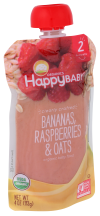 Banana, Raspberries & Oats product image.
