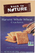 Harvest Whole Wheat Crackers product image.