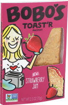 Bobo's® Toast'R Pastry Strawberry Jam 2.5 oz product image.