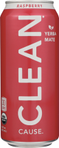 Sparkling Raspberry Yerba Mate product image.