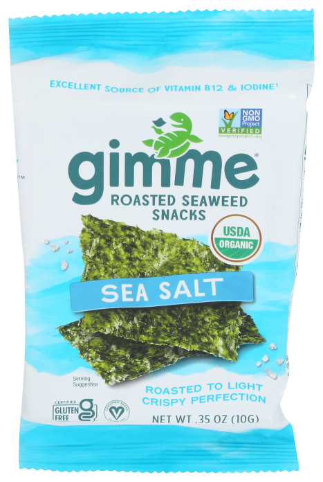 Premium Roasted Seaweed Snacks product image.