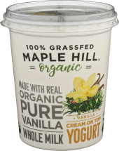 Vanilla Whole Milk Yogurt product image.