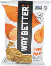 Sweet Potato Tortilla Chips product image.