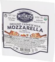 Organic Fresh Vegan Mozzarella product image.