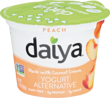 Peach Coconut Yogurt Alternative product image.