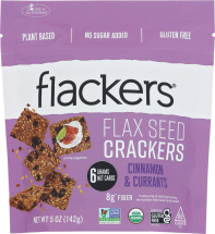 Organic Cinnamon & Currants Crackers product image.