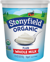 Organic Yogurt product image.