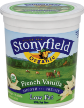 Organic Yogurt product image.