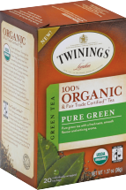 Twining Tea TEA GRN PURE ORG 20 BG product image.
