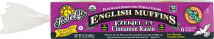 Organic Ezekiel 4:9® Cinnamon Raisin Sprouted Whole Grain English Muffins product image.