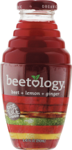 Beetology Organic Beet + Lemon + Ginger Juice 8.45 oz product image.