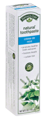 Nature's Gate® Crème De Mint Toothpaste 6 oz product image.