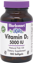 Vitamin D3 5000 IU product image.