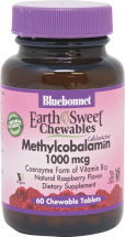 Earthsweet® Chewables Methylcobalamin B-12 1000 Mcg product image.