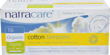 Organic All Cotton Tampons product image.