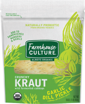 Garlic Dill Pickle Kraut product image.