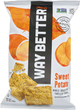 Sweet Potato Tortilla Chips product image.