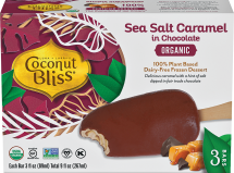 Organic Sea Salt Caramel in Chocolate Bars product image.