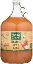 North Coast Organi Apple Juice 128 oz product image.