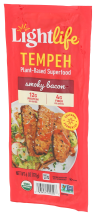 Organic Fakin' Bacon Tempeh Strips product image.