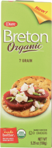 Organic Crackers product image.
