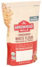 White Unbleached Organic Flour product image.