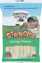 Organic Mozzarella Stringles product image.