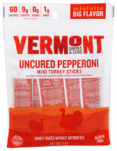 Vermont Smoke Assorted Meat Sticks 3 oz product image.