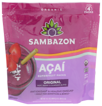 Organic Acai Smoothie Packs product image.