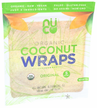 Organic Coconut Wraps product image.