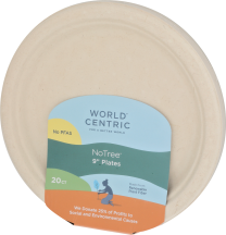 World Centric Fiber Plate 20 pc...$3.19 product image.
