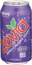 ZEVIA Zero Calorie Soda 6 pack Assorted Varieties product image.