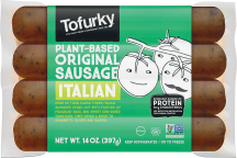Plant-Based Original Sausage product image.