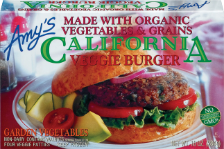 Assorted Veggie Burgers product image.