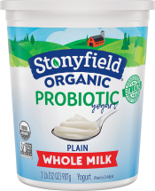 Organic Yogurt product image.